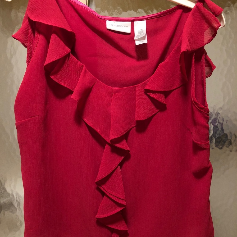Liz Ruffle summer top with skirt
